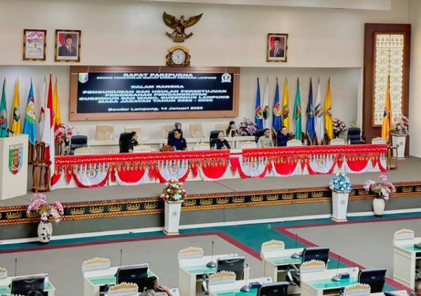 DPRD Lampung Usulkan Pengesahan Gubernur Terpilih Periode 2025-2030 ke Mendagri