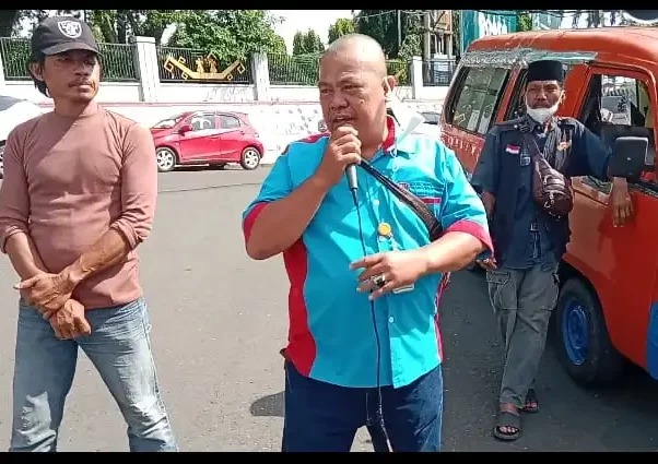 Unjukrasa di Kejati Lampung MTM Desak Kejati Usut Dugaan Korupsi Proyek Peningkatan Way Sekampung Rp93 Miliar