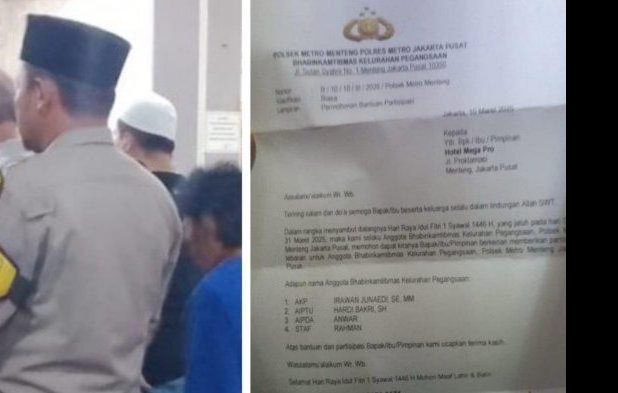 Ketahuan Minta THR ke Hotel Dengan Kop Polisi Aipda Anwar Ditahan Propam