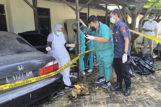 Bertahun Diparkir di Asrama Polsek Mobil Eks Kanit Reskrim Berisi Kerangka Manusia