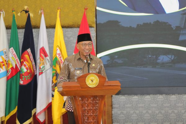Gubernur Mirza Hadiri Sertijab Kepala BPK Perwakilan Lampung