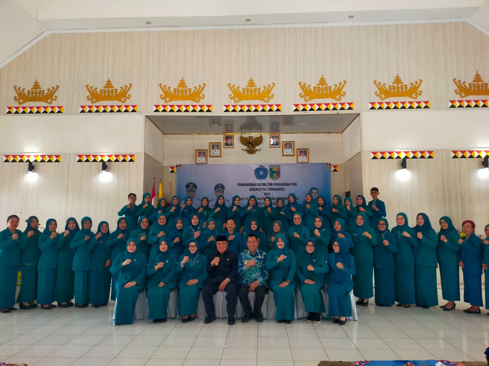 Bupati Tanggamus Hadiri Pelantikan Pengurus Tim Penggerak PKK Kabupaten Tanggamus Masa Bakti 2025-2030