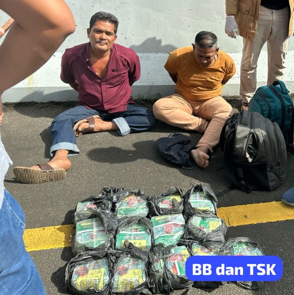 BNNP dan PJR Polda Lampung Gagalkan Penyelundupan 15 Kg Sabu di Tol Terpeka