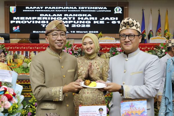 HUT Lampung ke-61 Jadi Momen Spesial Gubernur Mirza