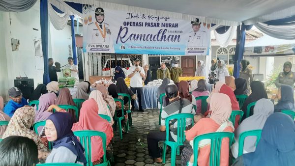 Pasar Murah Ramadhan Kembali Dibuka, Warga Bandar Lampung Antusias