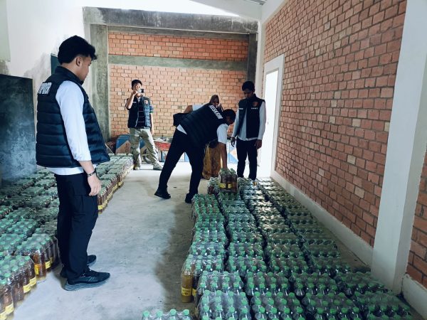 Gudang Minyakita Diduga Milik Mantan Sekda Mesuji Disegel Polisi