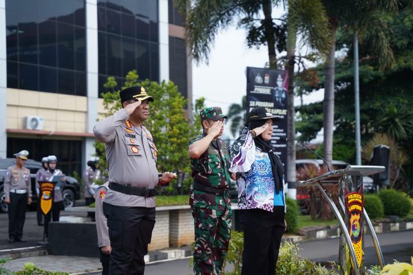 Wali Kota Bandar Lampung Pimpin Apel Gelar Pasukan Operasi Ketupat Krakatau 2025