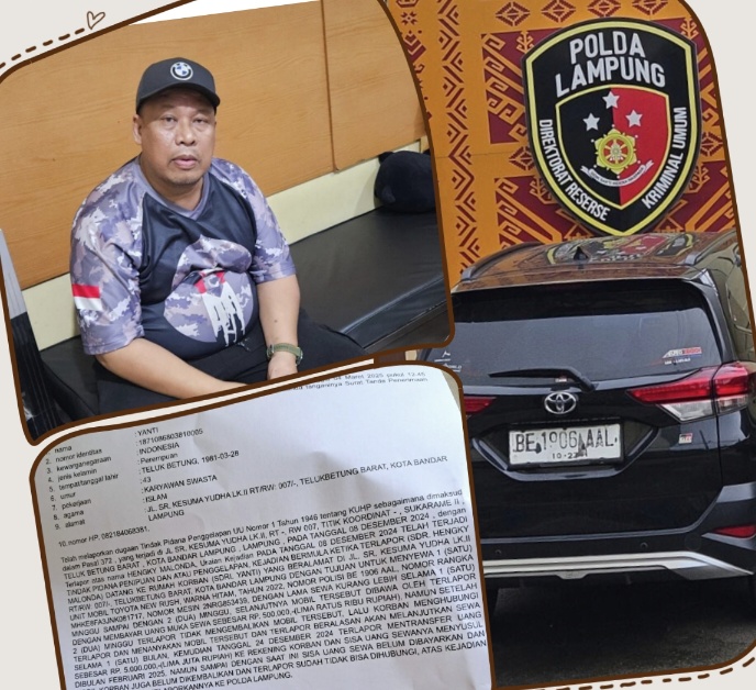 Ketua Ormas Pendekar Banten Hengki Malonda Ditangkap Polda Lampung?