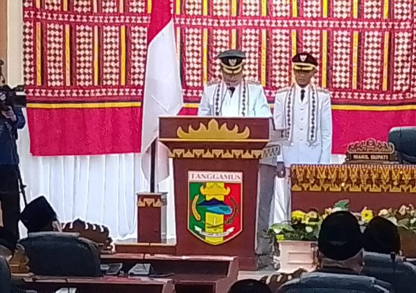 DPRD Tanggamus Gelar Rapat Paripurna Istimewa Sambut Bupati dan Wakil Bupati Baru