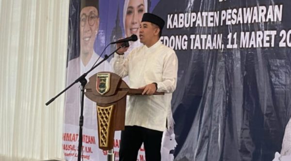Bupati Dendi Harap Kunjungan Gubernur Mirza ke Pesawaran Perkuat Sinergitas