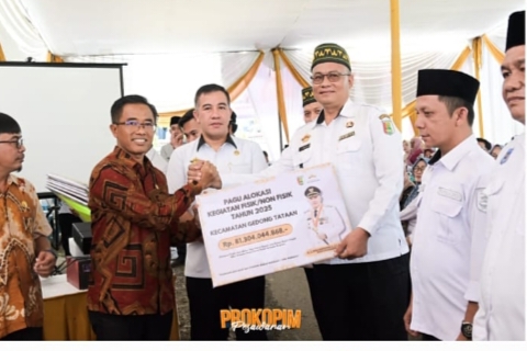 Bupati Hadiri Musrenbang Sekaligus Silaturahmi Ramadan 1446 H di Kecamatan Way Lima dan Gedong Tataan