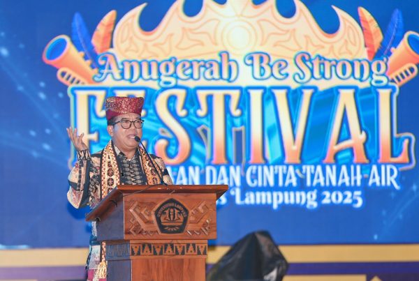 Samsudin Hadiri Festival Kebudayaan dan Cinta Tanah Air Universitas Lampung 2025