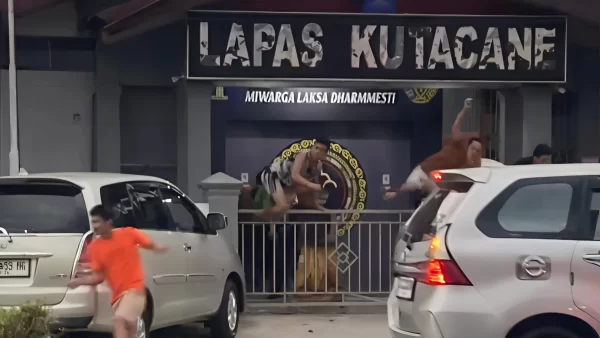 Puluhan Napi Lapas Berhamburan Kabur Jelang Waktu Berbuka Puasa, Mayoritas Napi Narkoba Pemicu Soal Jatah Makanan?