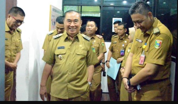 Bupati Tanggamus Gelar Sidak Pastikan Kedisiplinan Pegawai