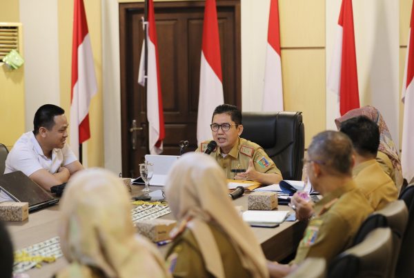 Pj. Sekdaprov Fredi SM Pimpin Rakor Pelaksanaan Program Makan Bergizi Gratis di Provinsi Lampung