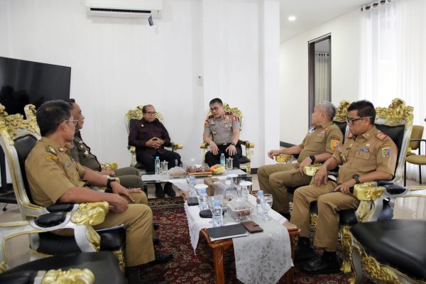 Samsudin Terima Kunjungan Kerja Kepala BNNP Lampung
