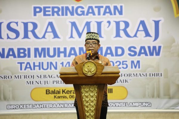 Samsudin Ajak ASN Teladani Semangat Isra Mi’raj untuk Bekerja Lebih Keras dan Ikhlas, serta Bertanggung Jawab dalam Garis Tugas