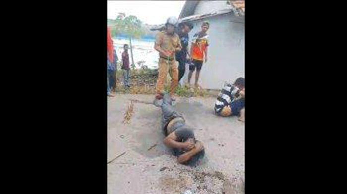 Gagal Curi Motor Dua Pemuda Diamuk Massa, Satu Tewas Ada Dua ASN Ikut Memprovokasi Warga dan Menggilas Pelaku Dengan Motor?