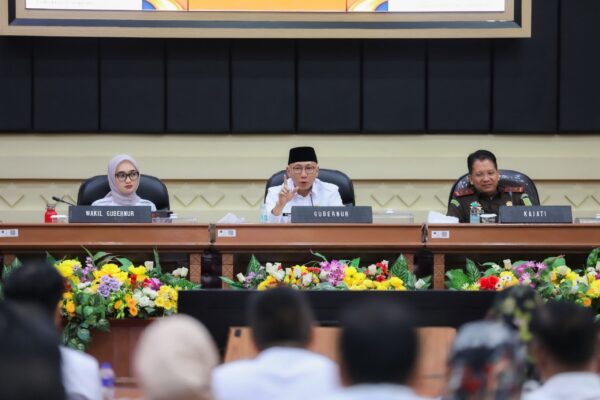 Gubernur Mirza Pimpin Rakor dengan Bupati/Wali Kota se-Lampung, Tekankan Sinergi untuk Kesejahteraan Masyarakat