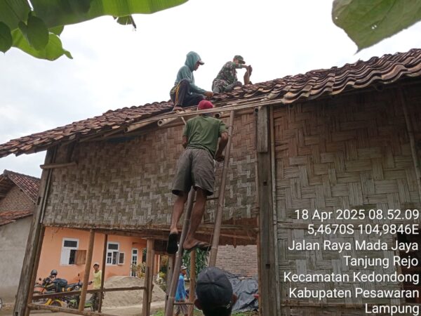 Zainudin, Warga Tanjung Rejo, Terima Bantuan Program Bedah Rumah