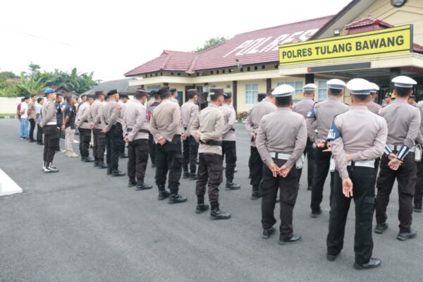 Ratusan Polisi Amankan Peringatan Jumat Agung di Tulang Bawang 