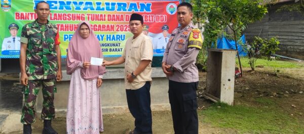 12 KPM Pekon Way Haru Terima BLT-DD Tahap Pertama Tahun Anggaran 2025