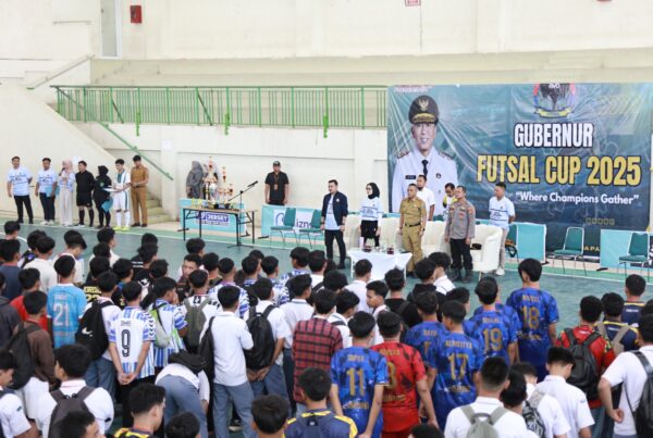 Gubernur Futsal Cup 2025 Resmi Dibuka, Wagub Jihan Tekankan 3 Hal Ini