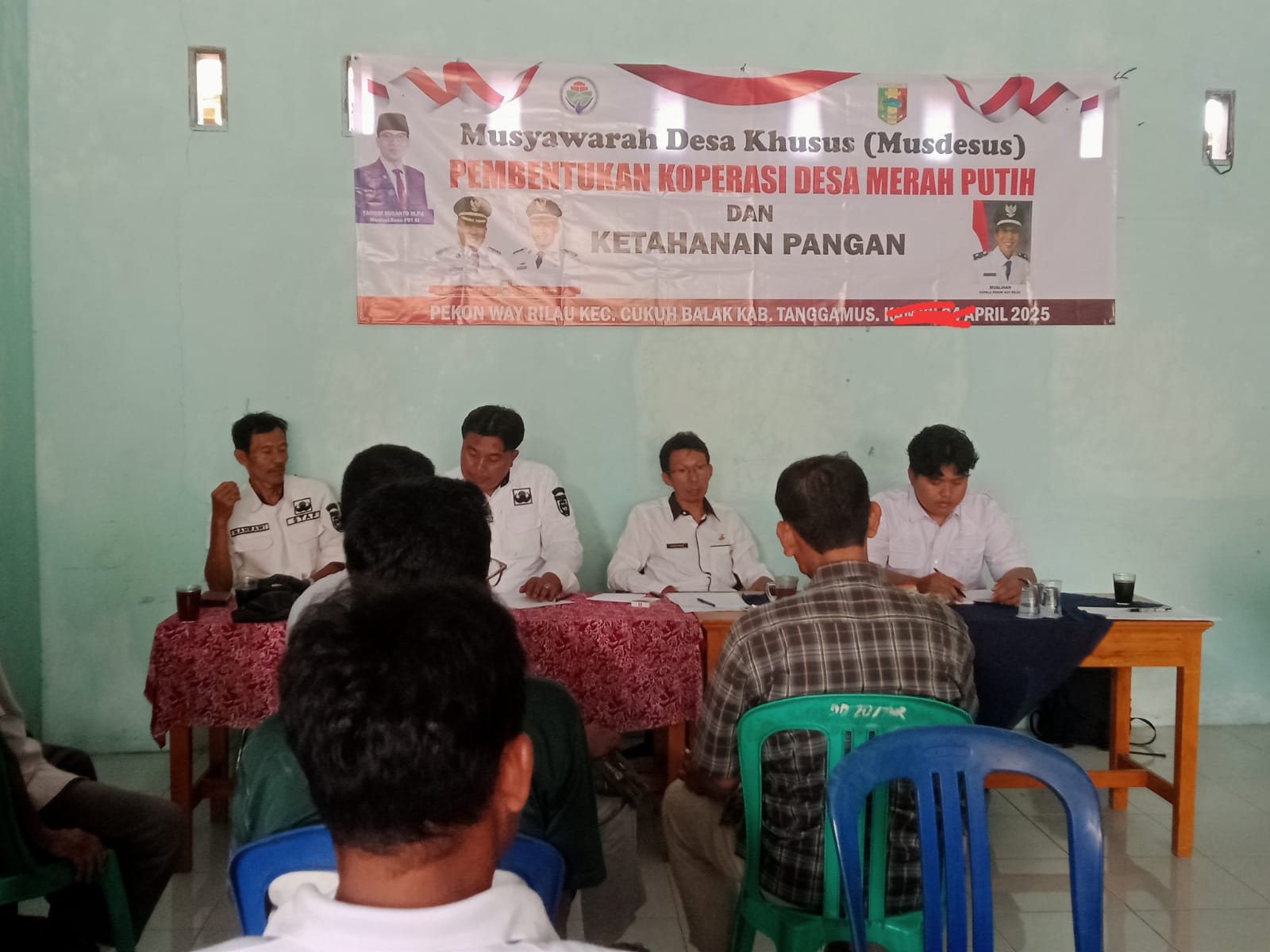 Musdesus Pembentukan Koperasi Merah Putih Way Rilau Fondasi Kemandirian Ekonomi Desa