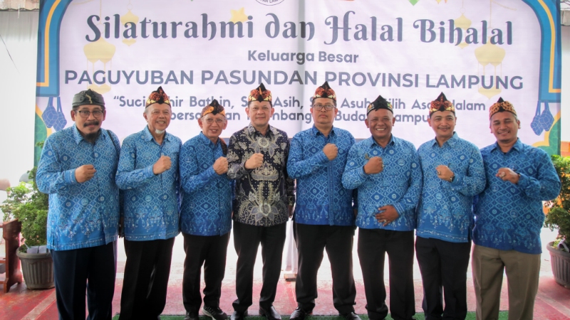 Paguyuban Pasundan Lampung Halal Bihalal Siap Andil Membangun Lampung