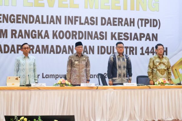 Gubernur Rahmat Mirzani Djausal Dorong Sinergi Jaga Stabilitas Ekonomi di Provinsi Lampung