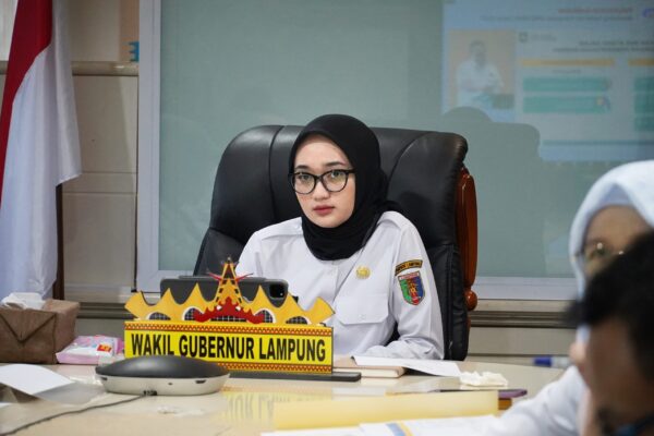 Wakil Gubernur Lampung, Jihan Nurlela Ikuti Peluncuran Indikator Indeks Pencegahan Korupsi Daerah (IPKD) dan Monitoring Center for Prevention (MCP) 2025