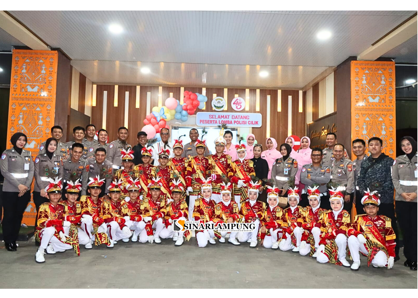 Pocil Polresta Bandarlampung Raih Juara 1 di Ajang HUT YKB Ke 45