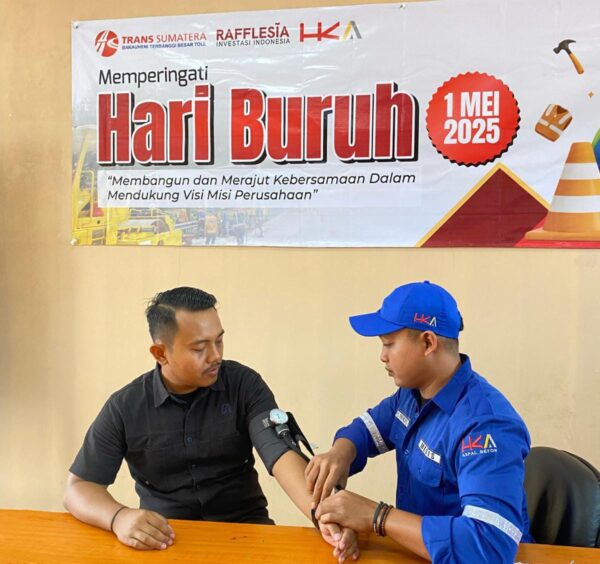 Sambut Hari Buruh, BTB dan HKA Cek Kesehatan Karyawan GratisÂ
