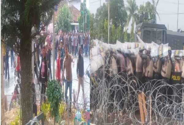 Massa Ngamuk, Demo Harga Singkong di Lampung Berujung Hujan Batu 