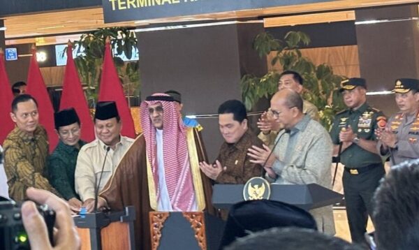 Presiden Prabowo Resmikan Terminal 2F Bandara Soetta Khusus Melayani Haji dan Umroh