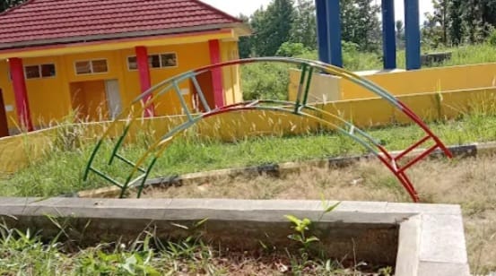 Proyek Rest Area Rantau Tijang Tanggamus Rp5 Miliar Mangkrak Tak Terawat