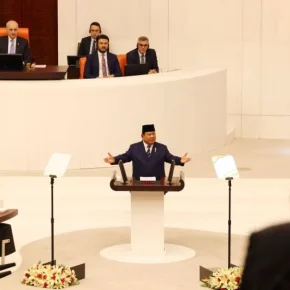Pidato Prabowo di Turki