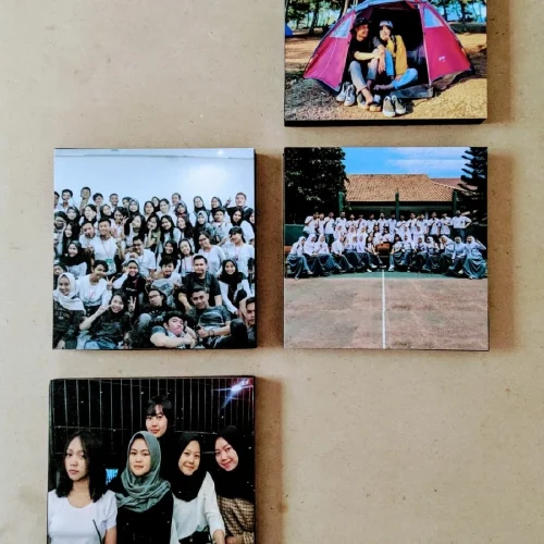 Photoblock Kayu SQUARE (20x20) (4pcs)