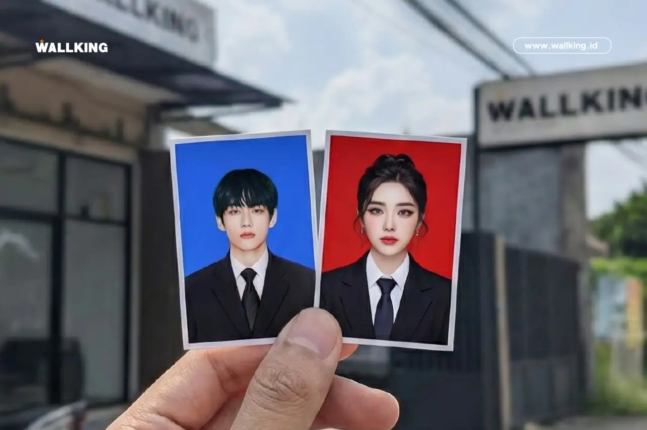 Pas Foto Praktis dan Terjangkau di Walking Studio