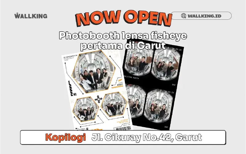 Wallking Booth di Kopilogi Garut