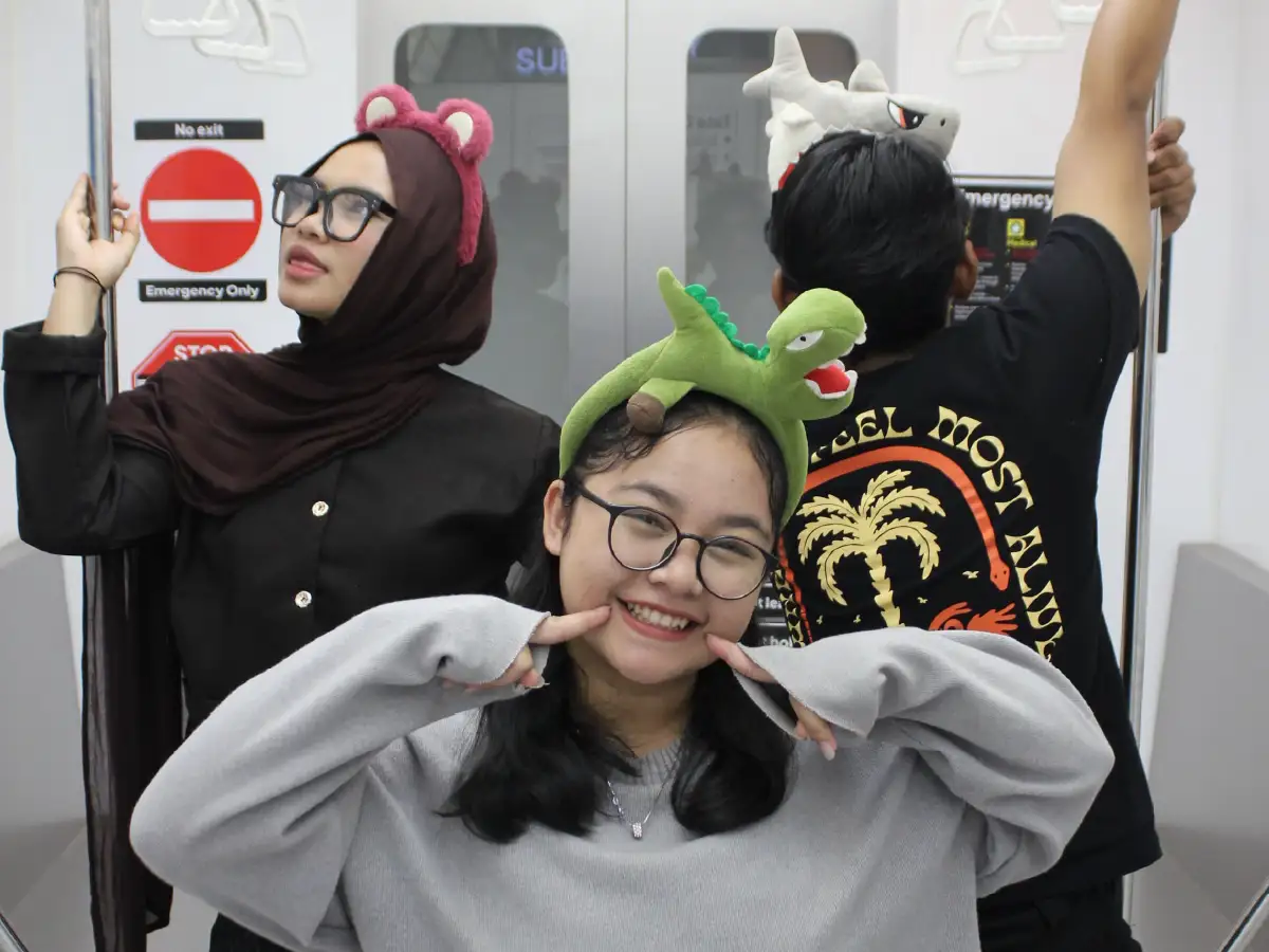 Wallking Subway Photobox