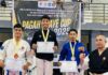 Bripda Rizkiawan, Personel Polres Loteng Juara 1 Kempo Open Se-NTB