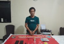 Polisi Tangkap Terduga Pengedar Sabu di Terara Saat Penggerebekan Dini Hari