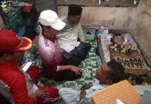 Pemda Lombok Tengah Beri Bantuan Langsung Anak Penderita Hidrosefalus di Desa Kawo