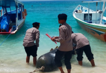 Polisi Pastikan Benda Mirip Torpedo di Gili Trawangan Aman dari Radioaktif