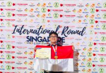 Rakha, Pelajar Asal Mataram Peraih Gold Award GELOSEA di Singapura