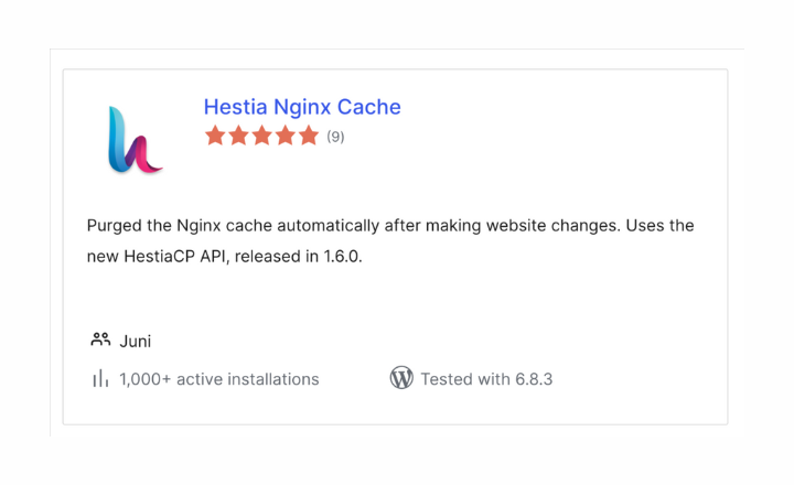Hestia Nginx Cache