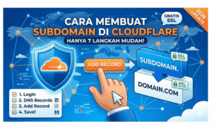 Cara Membuat Subdomain di Cloudflare dengan Mudah