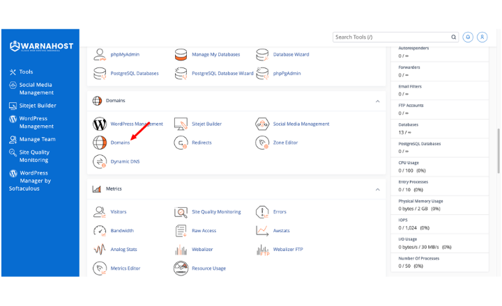 Cara Menambah Addon Domain di cPanel