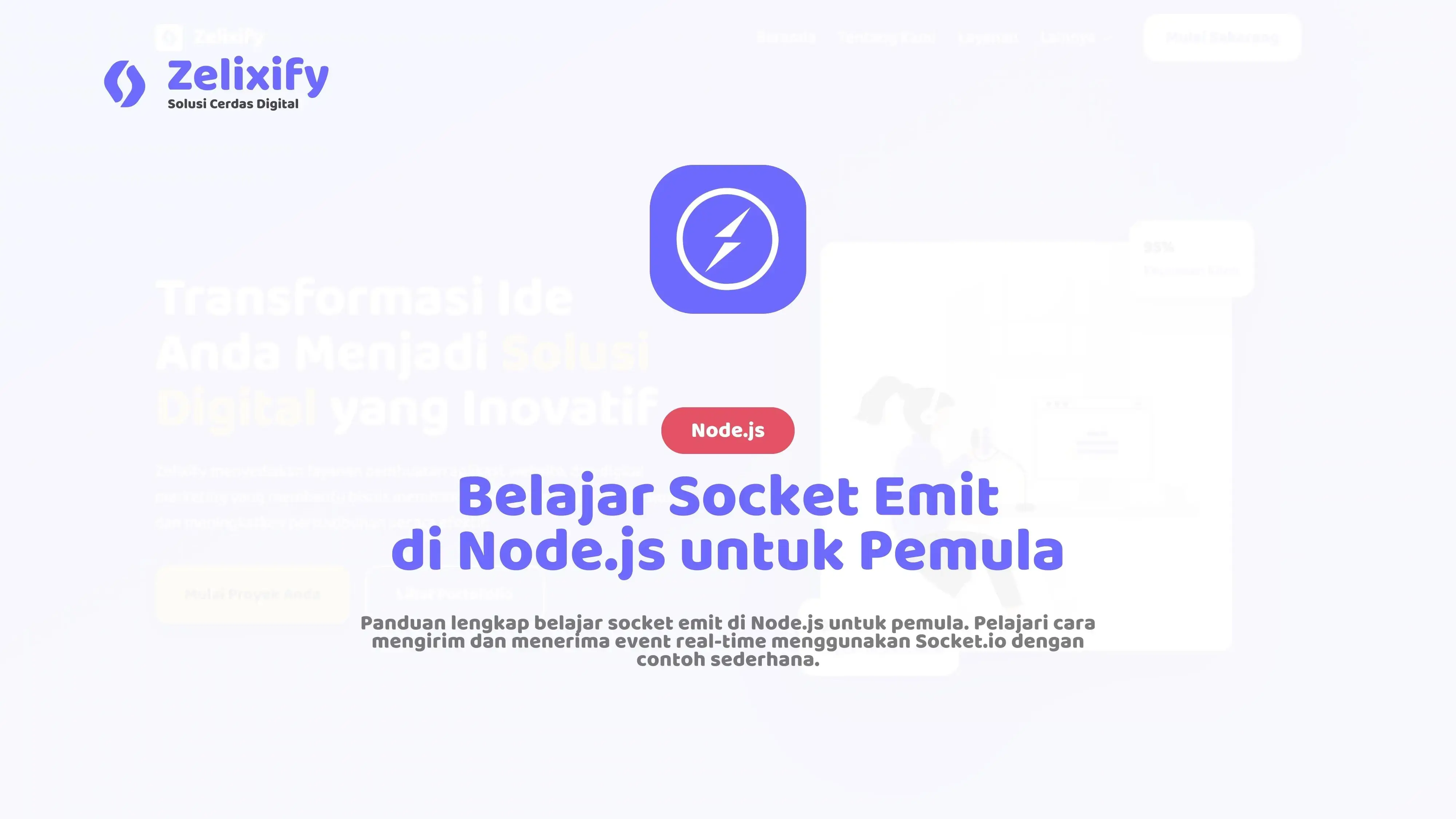 Belajar Socket Emit di Node.js untuk Pemula